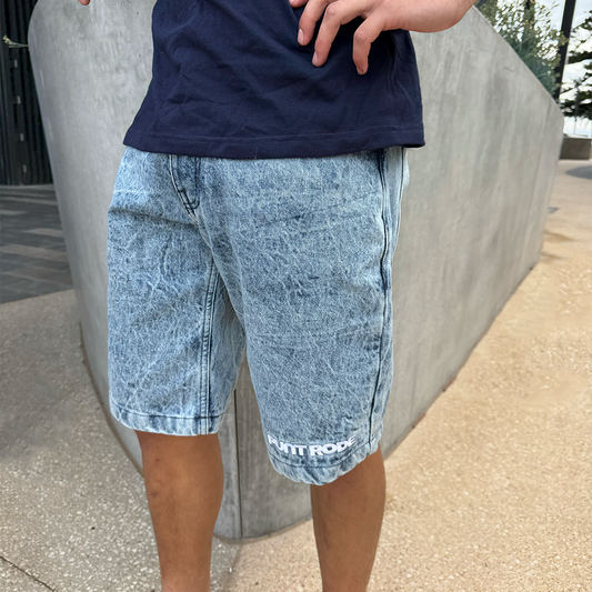 Denim Jorts - Mid Blue